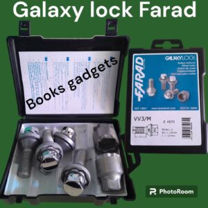 Per Link & Co dal 01.2021 Kit Bulloni Antifurto Galaxy Lock Farad per Cerchi in Lega Originali
