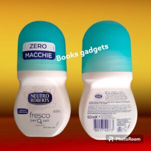 12 Flaconi Neutro Roberts Roll On Fresco Classico 48h Zero % Sali 50ml