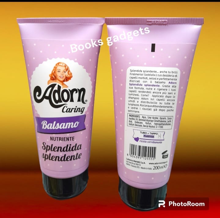 1 Flacone ADORN Caring BALSAMO Nutriente Splendida Splendente 200ml