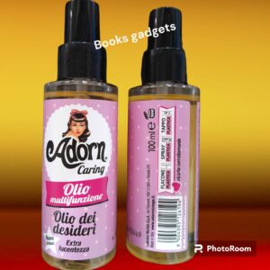 1 Flacone ADORN Caring Olio Multifunzione per Capelli Extra Lucentezza 100ml