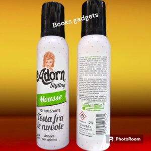 6 Flaconi ADORN Styling MOUSSE Volumizzante Testa fra le Nuvole 150ml
