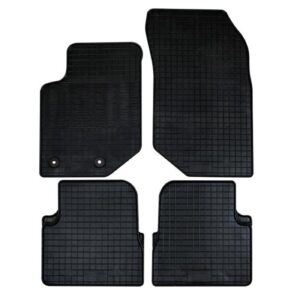 Per FIAT 600 dal 2024> (no elettrica) Set Tappetini in Gomma su Misura Neri Cora
