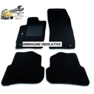Per Audi Q3 dal 2018 Set Tappetini in Moquette su Misura con Battitacco