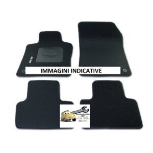 Per Volvo XC40 dal 2017 Set Tappetini in Moquette su Misura con Battitacco