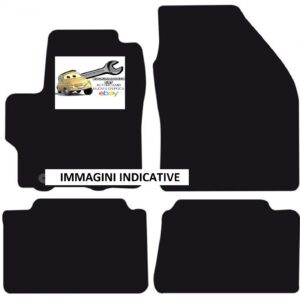 Per Toyota Yaris Cross dal 2020 Set Tappetini in Moquette su Misura con Battitacco