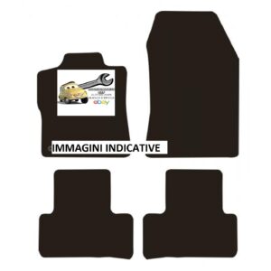 Per Peugeot 308 III 5p dal 2021 Set Tappetini in Moquette su Misura con Battitacco