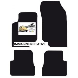 Per Opel Mokka dal 2021 Set Tappetini in Moquette su Misura con Battitacco