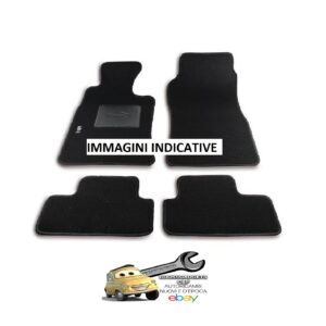 Per Mini Countryman dal 2017-2024 Set Tappetini in Moquette su Misura con Battitacco