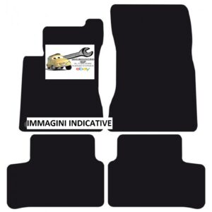 Per Mercedes Classe A dal 2018 Set Tappetini in Moquette su Misura con Battitacco