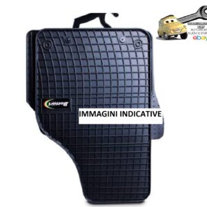 Per Kia Sportage Hybrid dal 2021 Set Tappetini in Gomma su Misura Neri di Alta Qualità