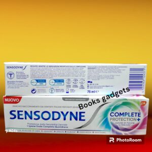 9 pezzi Sensodyne Dentifricio COMPLETE PROTECTION ADVANCED WHITENING Sensibilità Dentale 75ml