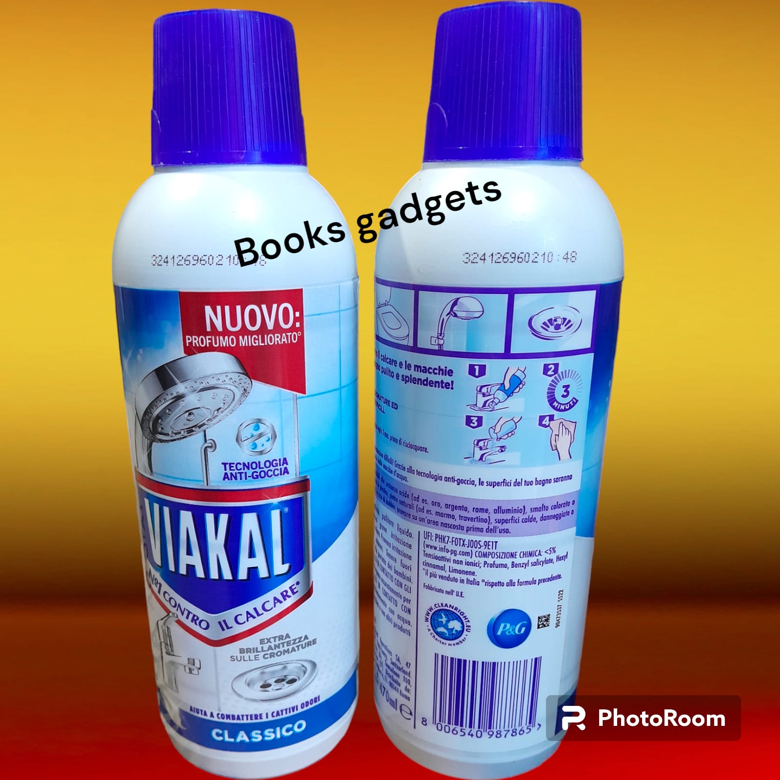 11 Flaconi Viakal Spray CLASSICO N°1 contro il Calcare Anticalcare 470ml