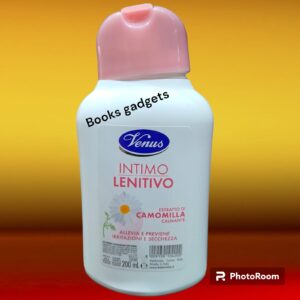 9 Flaconi Venus Detergente Intimo LENITIVO con Estratti di Camomilla 200ml
