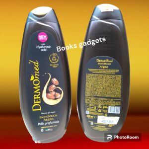 9 Flaconi Dermomed Bagnodoccia ARGAN Pelle profumata con Acido Ialuronico Ph5.5