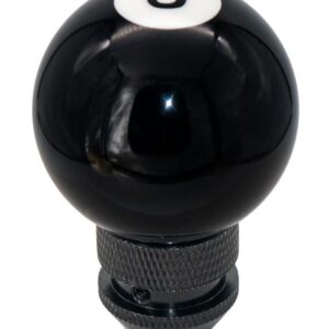 Pomello Cambio Palla Biliardo 8 Nero Universale Simoni Racing