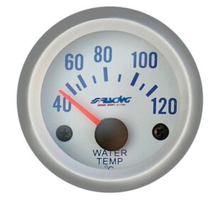 Indicatore Elettrico Analogico di Temperatura dell'acqua con sensori Silver Simoni Racing