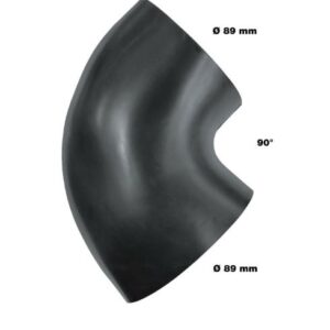 Raccordo in gomma ad angolo 90° Ø89mm per Filtro Aria Simoni Racing