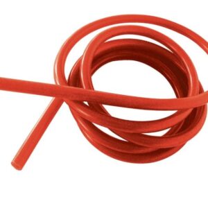 Tubo in Silicone Rosso per Aria/Acqua 2Mt Interno Ø5mm Esterno Ø10mm Simoni Racing