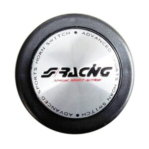 Pulsante Clacson Volante in Alluminio con 2 Faston Ø61mm Simoni Racing