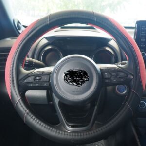 Coprivolante Cotton Pink Ecopelle Nera/Tessuto Rosa per Volanti Ø37-39 Simoni Racing