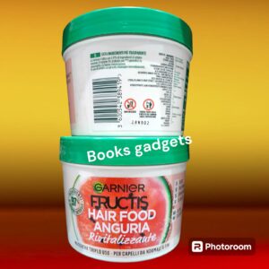 1 Barattolo Garnier Fructis Hair Food Anguria Maschera Capelli Rivitalizzante