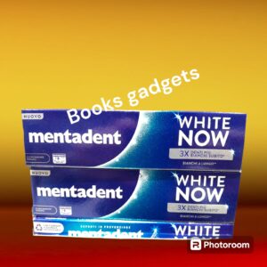 12 pezzi Mentadent Dentifricio White Now Original Denti più Bianchi 75ml