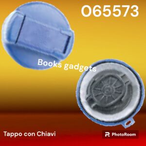 Per Landini (Argo) Serie 5-120 Tappo Serbatoio Carburante Ø68 a Baionetta con Chiavi