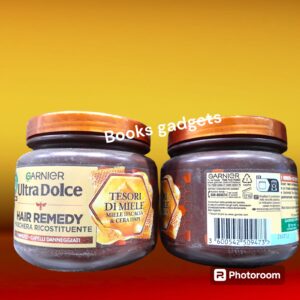 1 Barattolo Garnier Ultra Dolce Hair Remedy Tesori di Miele Maschera Capelli Danneggiati