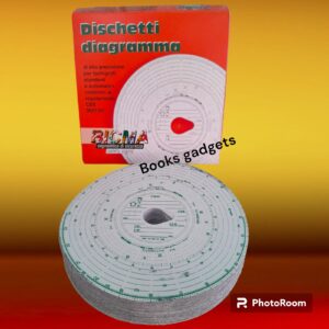 8 Kit (800 pz) Dischi Tachigrafo 125-24/EC-125Km/h-24h Disco Diagramma
