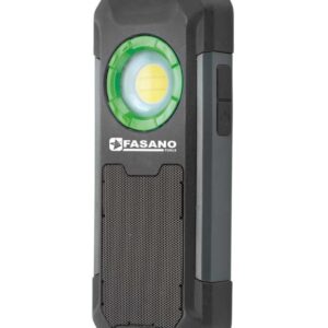 Lampada Ricaricabile a Led con Casse Wireless 150/500 Lumen IP54 164x65x27 mm