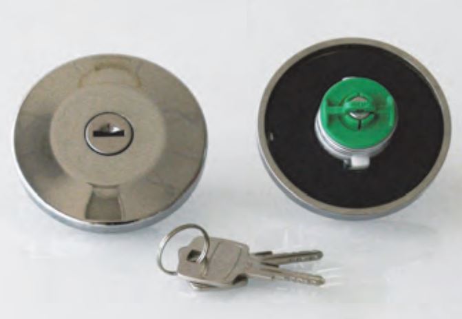 Per Leyland Marina to chassis 9999 1971-1980 Tappo Serbatoio Carburante a Baionetta 2 Denti con Chiavi - immagine 3