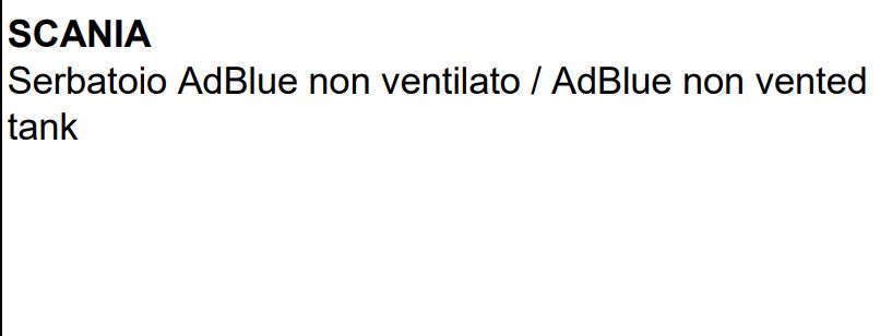 Per Scania (Serbatoio Adblue non Ventilato) Tappo Urea Serbatoio con Adattatore - immagine 3