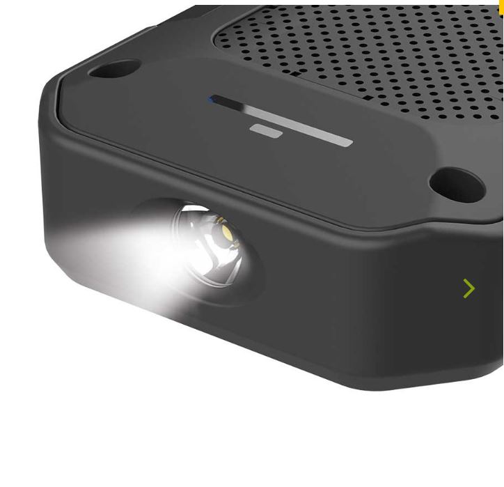 Lampada Ricaricabile a Led con Casse Wireless 150/500 Lumen IP54 164x65x27 mm - immagine 2