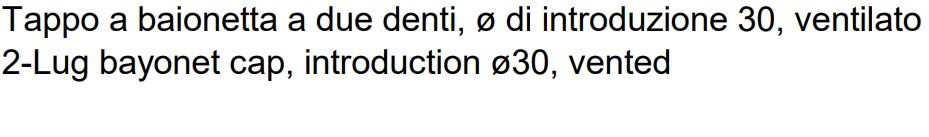 Per Leyland Marina to chassis 9999 1971-1980 Tappo Serbatoio Carburante a Baionetta 2 Denti con Chiavi - immagine 2