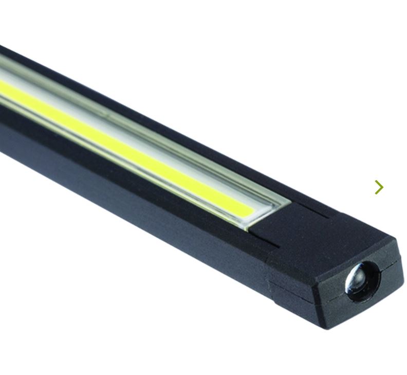 Lampada Ricaricabile a Led 300 Lumen Durata 6h Pieghevole Batteria Li-ion IP54 - immagine 2