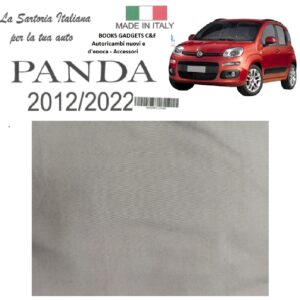 Per Fiat Panda 2012-2022 Serie Fodere Coprisedili Grigio Ant/Post. Made in Italy