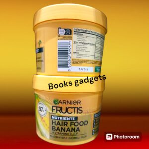1 Barattolo Garnier Fructis Hair Food Banana Maschera per Capelli Secchi
