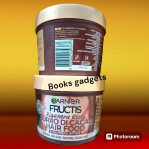 1 Barattolo Garnier Fructis Hair Food Burro di Cacao Maschera Capelli Rigenera Ricci