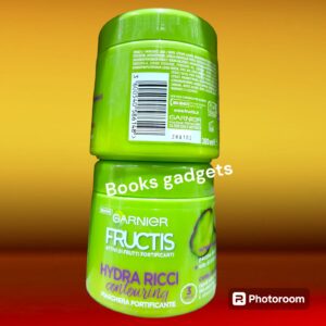 1 Barattolo Garnier Fructis Hydra Ricci Pistacchio Maschera Fortificante Nutriente