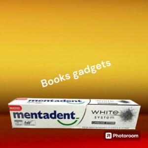 18 pezzi Mentadent White System Dentifricio Carbone Attivo Denti più Bianchi 75ml