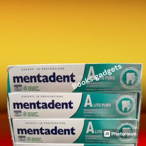 24 pezzi Mentadent Dentifricio Alito Puro Freschezza a lungo Antibatterico