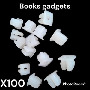 Per Fiat Vari Modelli Kit 100 pz Madrevite in Plastica x Rivestimenti e Ripari