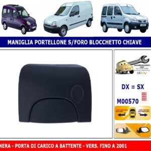 Per Nissan Kubistar dal 2004 Maniglia Esterna Apriporta di Carico Battente Dx=Sx