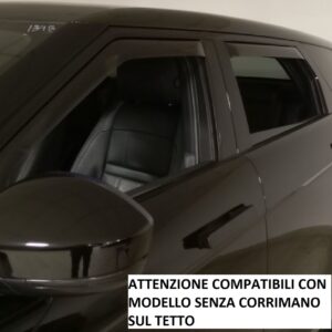 Kit Deflettori Aria Antivento Anteriori + Posteriori Farad Per Range Rover Evoque dal 2019