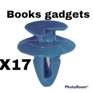 Per Alfa Romeo 75 Kit 17 pz Bottone Clip Fissaggio Porta-Pannello