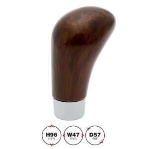 Pomello Cambio Universale Radica Look H96mm W47mm D57mm Simoni Racing