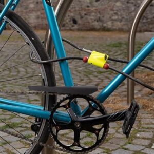 Bullock Dual Cavo Antifurto in Acciaio Multitrefolo Bici Monopattini Moto 120cm