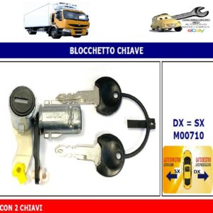 Per Renault Premium 04/1996-06/2005 1pz Nottolino Blocchetto con 2 Chiavi Dx=Sx