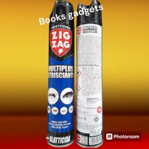 1 Flacone ZIG ZAG Spray Insetticida Multiplus INSETTI STRISCIANTI Blatticida