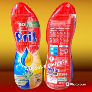 1 Flacone PRIL Excellence Duo Gel Limone Detersivo Lavastoviglie 30 Lavaggi